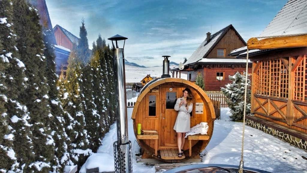 Drevenicka Anicka - Liptovska Mara Villa Liptovsky Trnovec Bagian luar foto