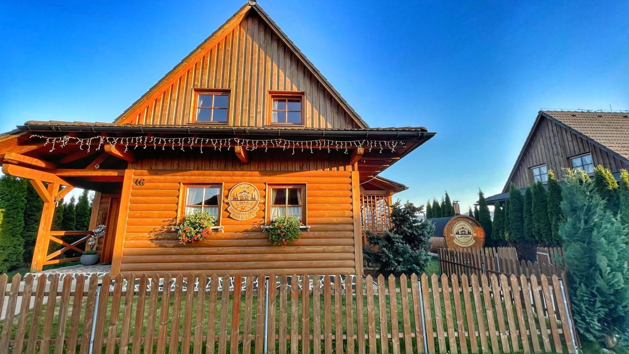 Drevenicka Anicka - Liptovska Mara Villa Liptovsky Trnovec Bagian luar foto